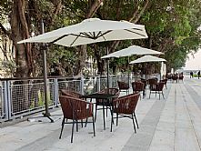 松岗生态公园――遮阳伞、户外桌椅的应用